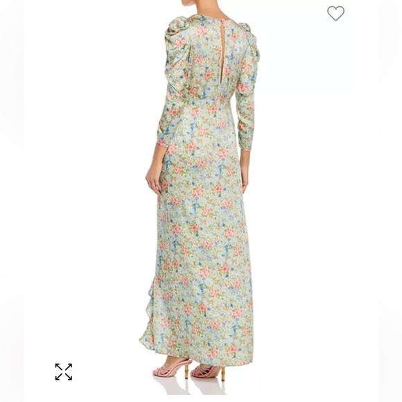 Notes du Nord 🔥Sale🔥silk blend maxi dress. Designed in Denmark 🇩🇰 - Picture 2 of 16